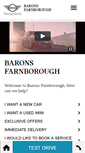 Mobile Screenshot of baronsfarnboroughmini.co.uk